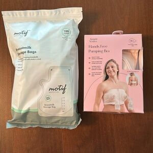 New hands-free pumping bra